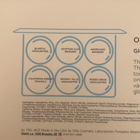 NWT 👁 OFRA Pro Palette - On The Glow - Picture 9 of 14